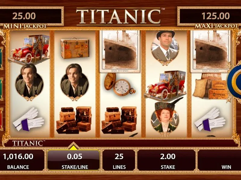 Titanic slot game